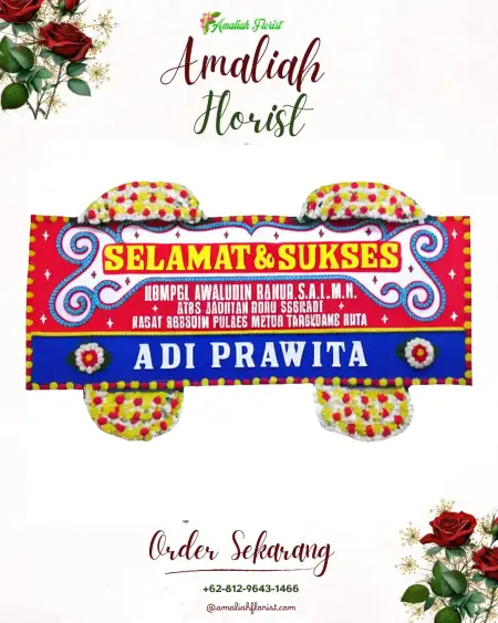 Papan Bunga Ucapan Selamat Sipedang
